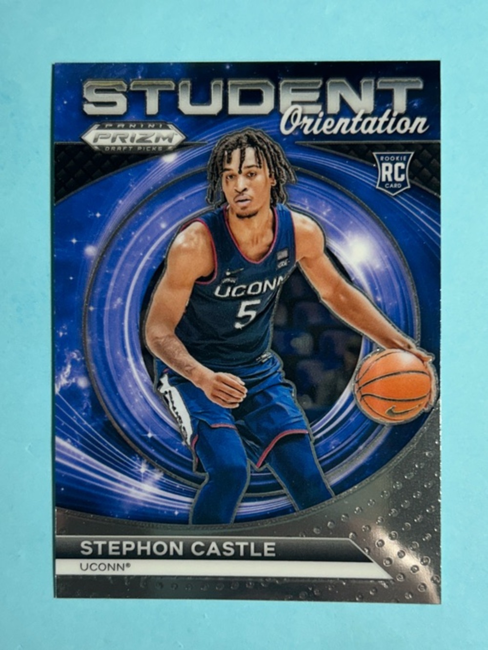 2024-25 Panini Prizm Draft Picks - Student Orientation Stephon Castle #13 (RC)